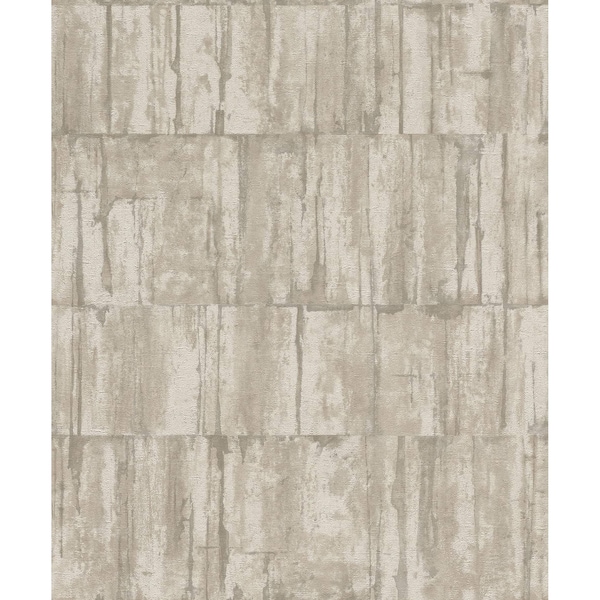 Manhattan Comfort Lakewood Buck Taupe Horizontal 33 ft L X 209 in W Wallpaper BR4096-560329 - main